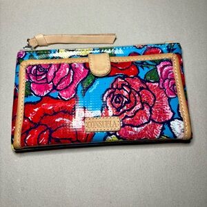 NWOT Consuela Rosita Slim Wallet